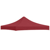 Krov za šator za zabave 3 x 3 m bordo 270 g/m²