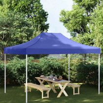 Krov za šator za zabave 4 x 3 m plavi 270 g/m² Krov za šator za zabave 4 x 3 m plavi 270 g/m²