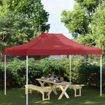 Krov za šator za zabave 4 x 3 m bordo 270 g/m² Krov za šator za zabave 4 x 3 m bordo 270 g/m²