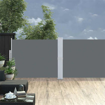 Uvlačiva bočna tenda za terasu 140 x 1200 cm antracit