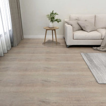 vidaXL Samoljepljive podne obloge 55 kom PVC 5,11 m² smeđe-sive