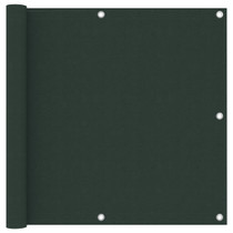 Balkonski zastor tamnozeleni 90 x 300 cm od tkanine Oxford