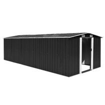 Vrtna kućica 257 x 580 x 181 cm metalna antracit