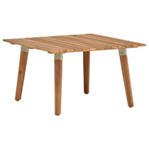 Vrtni stolić za kavu 60 x 60 x 36 cm masivno bagremovo drvo Vrtni stolić za kavu 60 x 60 x 36 cm masivno bagremovo drvo