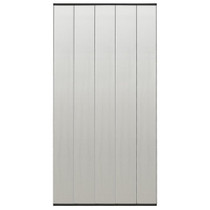 Zastor protiv insekata s 5-dijelnom mrežom crni 120 x 240 cm