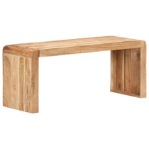 Klupa od masivnog bagremovog drva 110 x 38 x 46 cm Klupa od masivnog bagremovog drva 110 x 38 x 46 cm