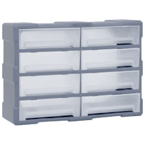 Organizator s 8 velikih ladica 52 x 16 x 37 cm