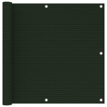 Balkonski zastor tamnozeleni 90 x 300 cm HDPE