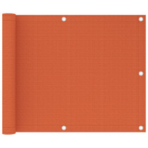 Balkonski zastor narančasti 75 x 300 cm HDPE