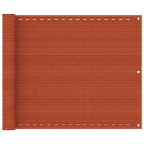 Balkonski zastor narančasti 75 x 300 cm HDPE