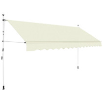 Tenda na ručno uvlačenje 350 cm krem