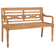 Batavia klupa 120 cm tikovina Batavia klupa 120 cm tikovina