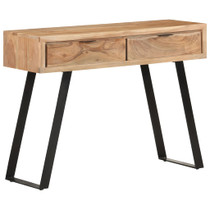 Konzolni stol 100 x 35 x 76 cm od masivnog bagremovog drva Konzolni stol 100 x 35 x 76 cm od masivnog bagremovog drva