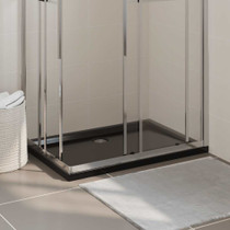 Pravokutna tuš-kada ABS crna 70 x 100 cm Pravokutna tuš-kada ABS crna 70 x 100 cm