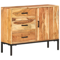Komoda 88 x 30 x 73 cm od masivnog bagremovog drva Komoda 88 x 30 x 73 cm od masivnog bagremovog drva