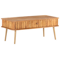 Stolić za kavu 100 x 50 x 40 cm od masivnog bagremovog drva