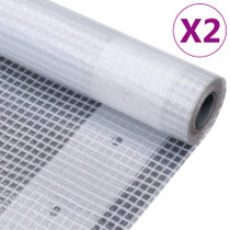 Cerade Leno 2 kom 260 g/m² 3 x 2 m bijele Cerade Leno 2 kom 260 g/m² 3 x 2 m bijele