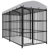 Vanjski kavez za pse s krovom 300 x 150 x 210 cm Vanjski kavez za pse s krovom 300 x 150 x 210 cm