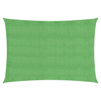 Jedro za zaštitu od sunca 160 g/m² svjetlozeleno 5 x 7 m HDPE