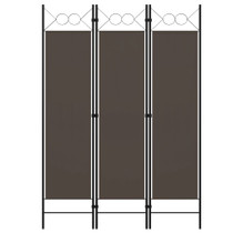 Sobna pregrada s 3 panela antracit 120 x 180 cm Sobna pregrada s 3 panela antracit 120 x 180 cm