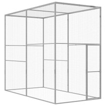 Kavez za mačke 3 x 1,5 x 2,5 m od pocinčanog čelika Kavez za mačke 3 x 1,5 x 2,5 m od pocinčanog čelika