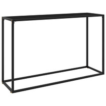 Konzolni stol crni 120 x 35 x 75 cm od kaljenog stakla 322816 Konzolni stol crni 120 x 35 x 75 cm od kaljenog stakla 322816