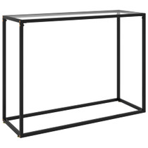Konzolni stol prozirni 100 x 35 x 75 cm od kaljenog stakla 322811 Konzolni stol prozirni 100 x 35 x 75 cm od kaljenog stakla 322811