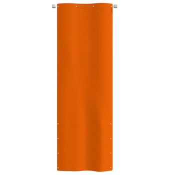 Balkonski zastor narančasti 80 x 240 cm od tkanine Oxford 148548