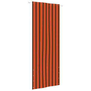 Balkonski zastor narančasto-smeđi 80 x 240 cm od tkanine Oxford 148568
