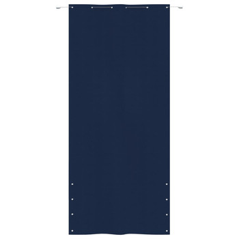 Balkonski zastor plavi 120 x 240 cm od tkanine Oxford 148535