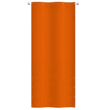 Balkonski zastor narančasti 100 x 240 cm od tkanine Oxford 148549