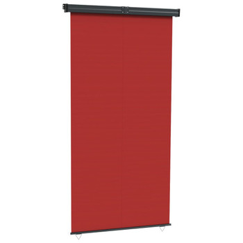 Balkonska bočna tenda 140 x 250 cm crvena 317853