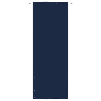 Balkonski zastor plavi 80 x 240 cm od tkanine Oxford 148533