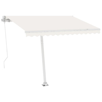 Samostojeća automatska tenda 300 x 250 cm krem 3069507