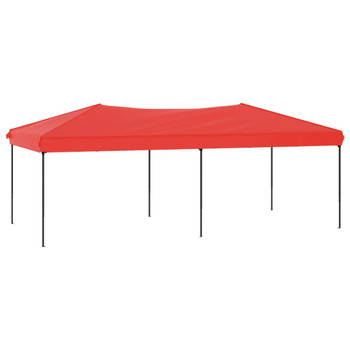 Sklopivi šator za zabave 3 x 6 m Crvena 93541