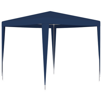 Šator za zabave 2,5 x 2,5 m plavi 48502