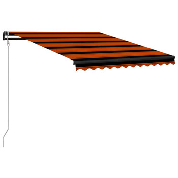 Tenda na automatsko uvlačenje 300 x 250 cm narančasto-smeđa 3055259