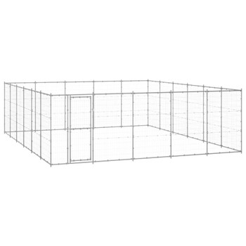 Vanjski kavez za pse od pocinčanog čelika 36,3 m² 3082329