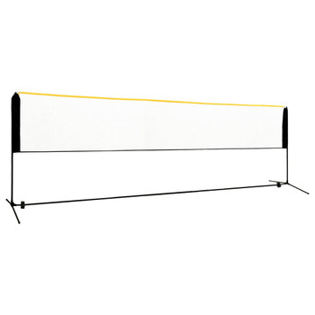 Podesiva mreža za badminton 500 x 103 x 94 - 158 cm metalna 93367