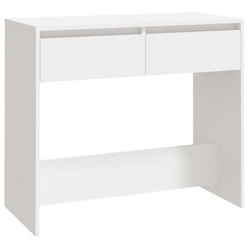 Konzolni stol bijeli 89 x 41 x 76,5 cm čelični 809566