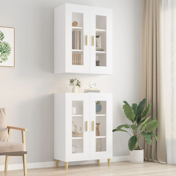 Viseći zidni ormarić bijeli 69,5 x 34 x 90 cm 812276