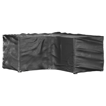 Navlaka za kutnu vrtnu garnituru s 12 ušica 185 x 185 x 90 cm 319314