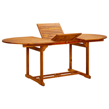 Vrtni stol od masivnog bagremovog drva 200 x 100 x 75 cm 41818