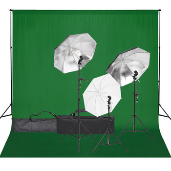Oprema za fotografski studio sa setom svjetala i pozadinom 3094700