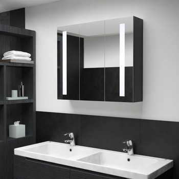 LED kupaonski ormarić s ogledalom 89 x 14 x 62 cm 325544