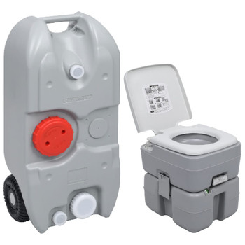 Prijenosni set toaleta za kampiranje i spremnika za vodu 3154902