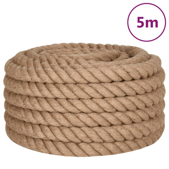 Uže od jute dužina 5 m debljina 40 mm 153775