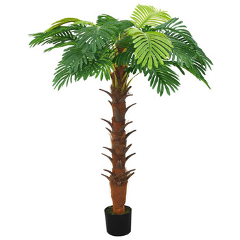 Umjetna cikas palma s posudom 160 cm zelena 336308
