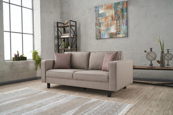 Sofa sa 2 sedišta Kelj Linen - krem