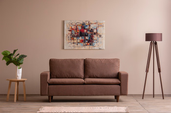 Sofa sa 2 sedišta Lungo - svijetlo smeđa